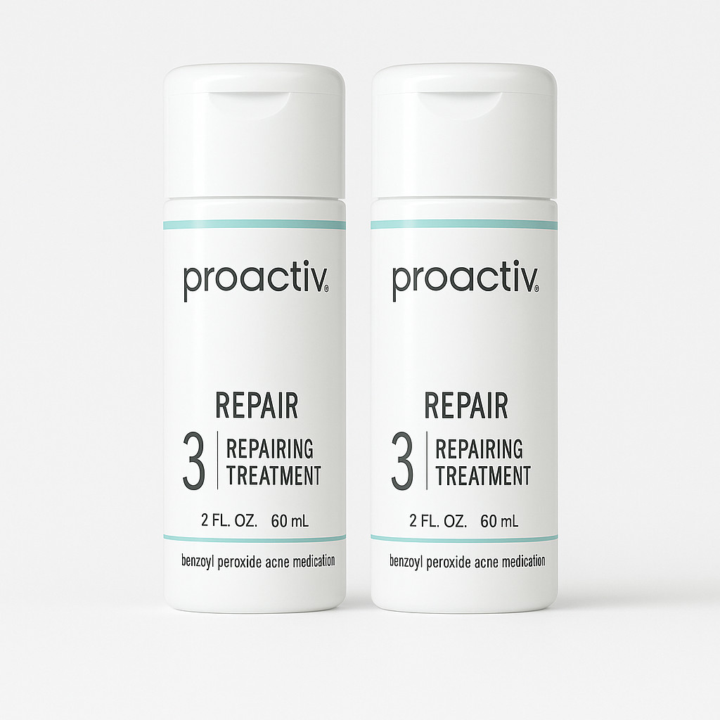 Proactiv Repairing Treatment pack 2 oz TWO Bottles, Repair Step 3.