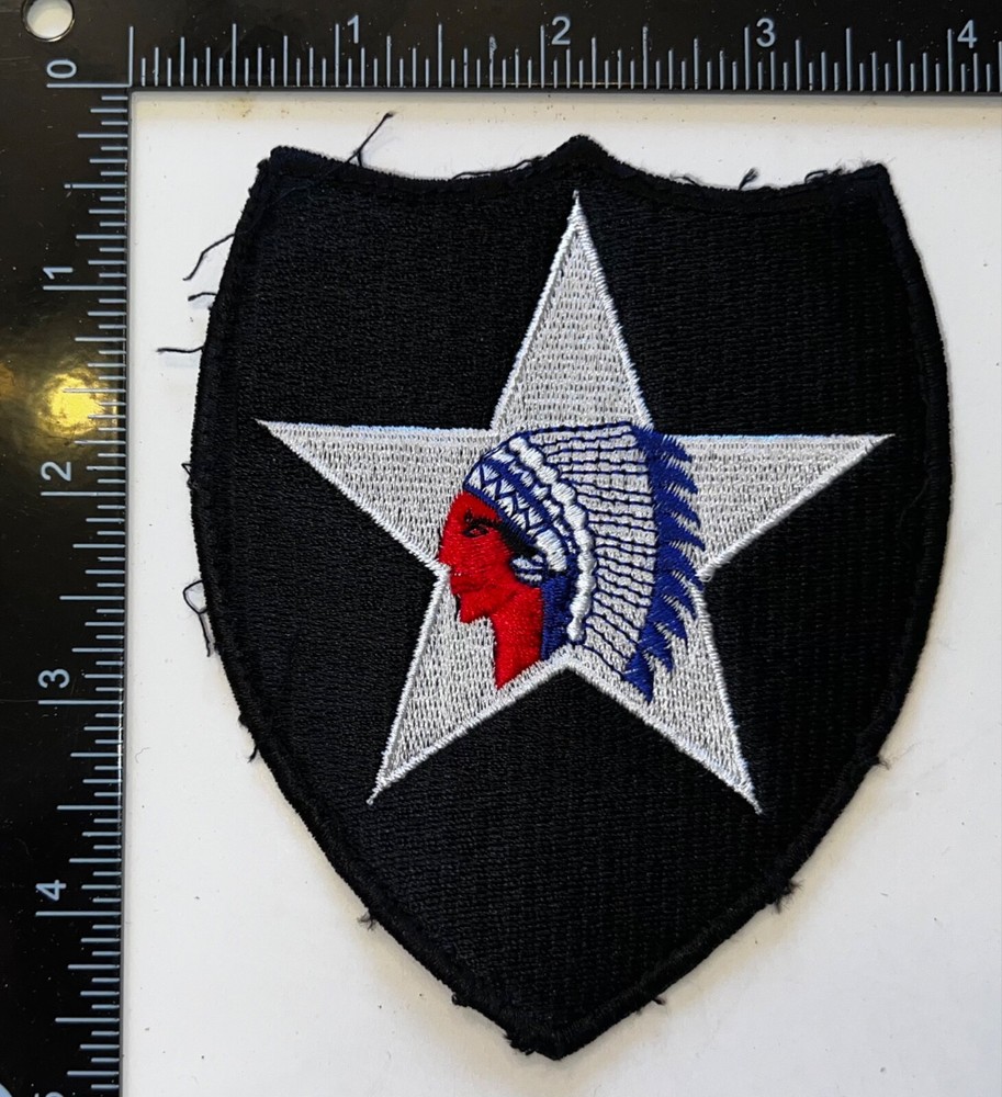 Cold War 1980s US Army 2nd Infantry Division Patch