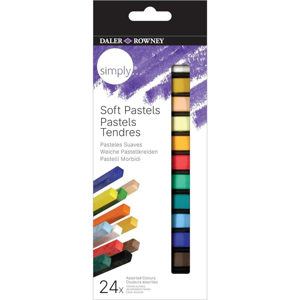 Daler Rowney Simply Soft Pastels (24 Pack)