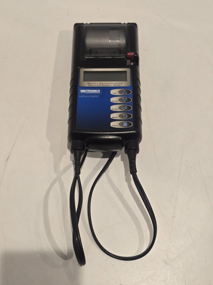 Midtronics mdx-p300 12v digital battery / electrical system tester w/ printer