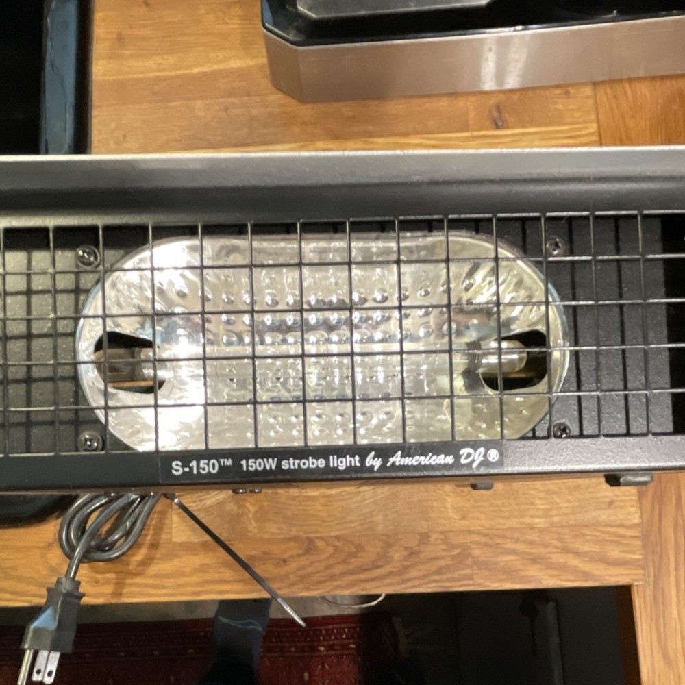 American DJ S-150 150W Halogen Strobe Effect Light Single Unit