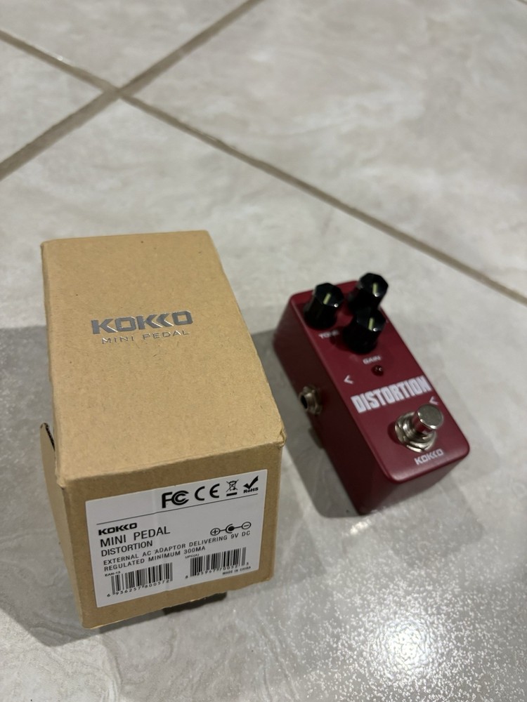 Kokko Distortion Pedal Effect