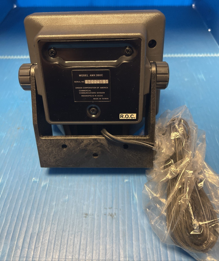 Uniden AMX 260C External Speaker with Mounting Bracket