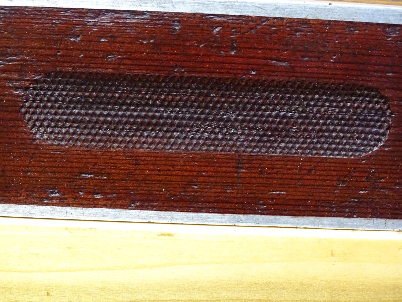 Goodell Pratt Roland Stetson Patent No 6024 Mahogany Aluminum Bound Level