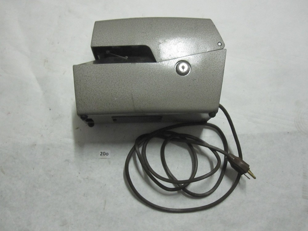 Rapidprint AR-E Electric Date Time Clock Stamp Machine NO Key