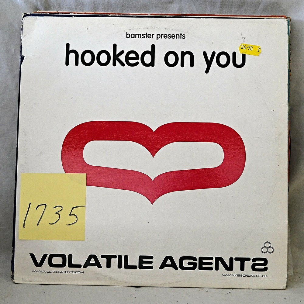 Volatile Agents - Hooked On You - LP - NM