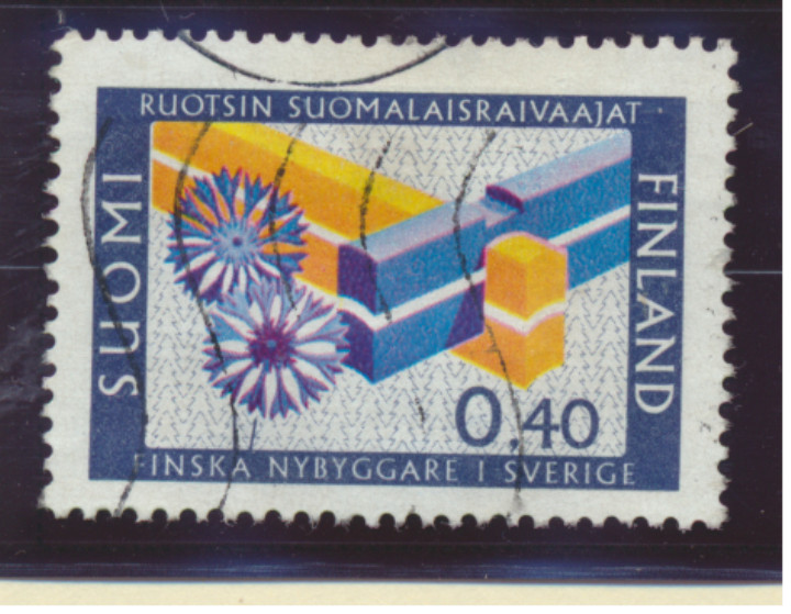Finland Stamp Scott #447, Used