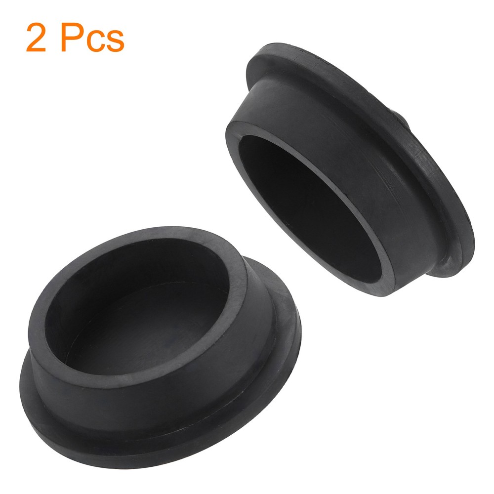 2pcs Rubber Bathtub Drain Stopper Plug with Hanging Ring