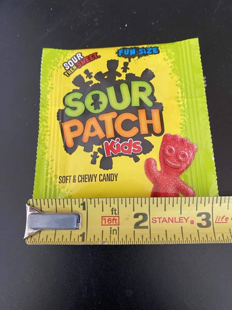 Sour Patch Kids Factory Error EMPTY SEALED Candy Wrapper Bag Not Filled Mistake