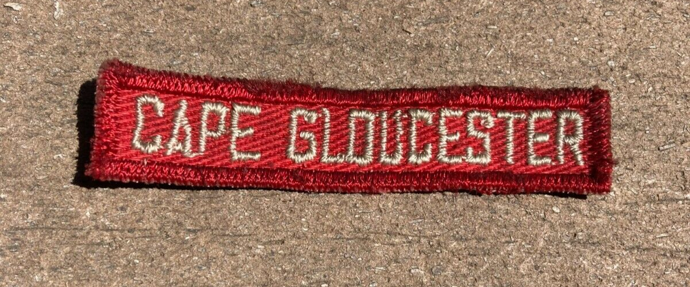 WW2 USMC US Marine Corps Cape Gloucester Tab Shoulder Patch Insignia Original