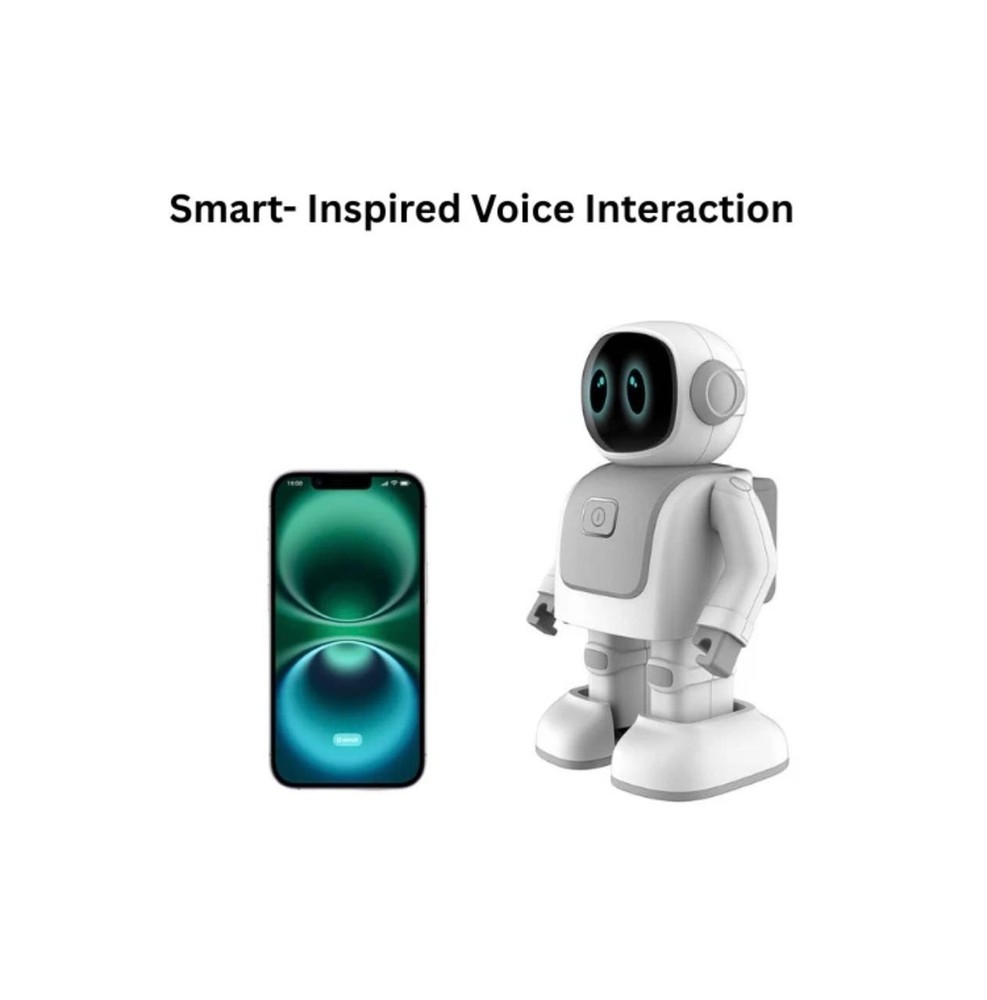 Interactive Dancing Robot Bluetooth Speaker | LED Eyes | USB-C Rechargeable