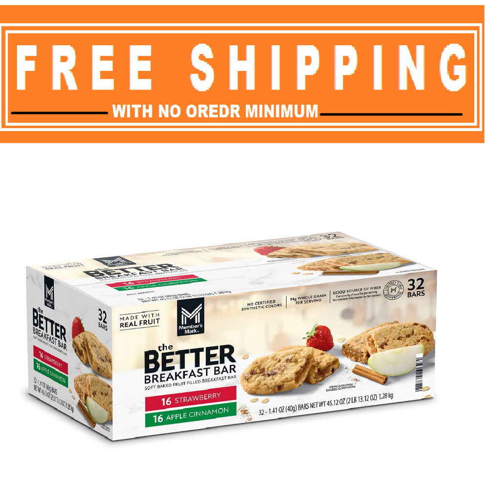 Member's Mark Better Breakfast Bars, 32 ct.