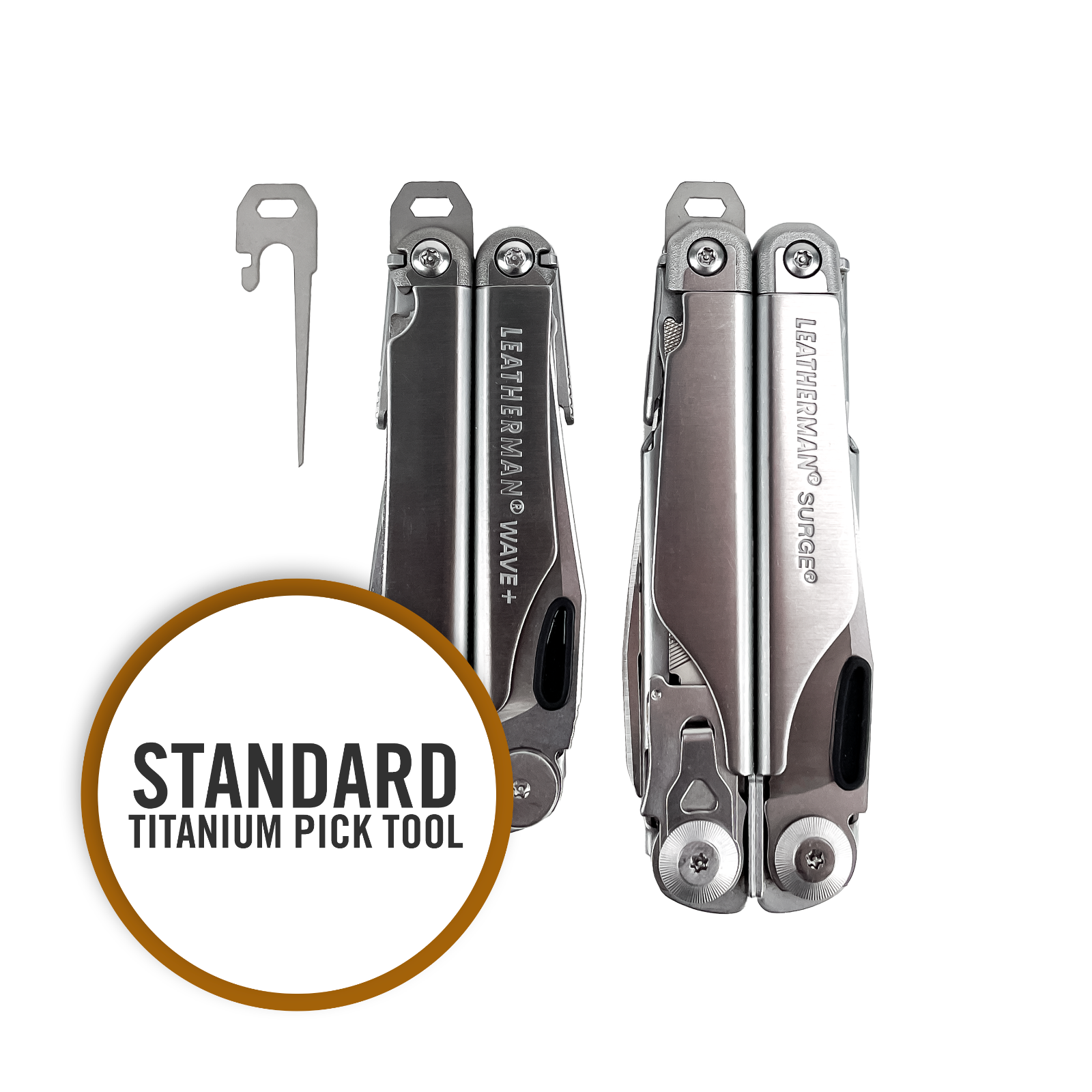 Titanium Pick Tool | Compatible with Leatherman Wave, Surge, and Charge Models