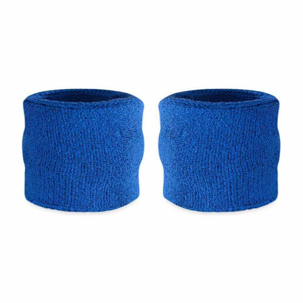 Suddora Kids Wristbands Pair - Athletic Cotton Terrycloth Wrist Sweatbands