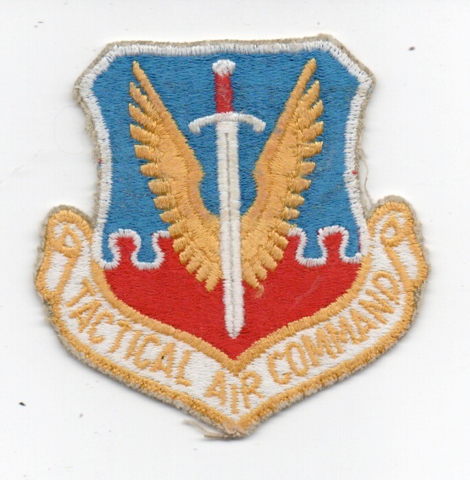 Vintage US Army " Tactical Air Command " Military Patch