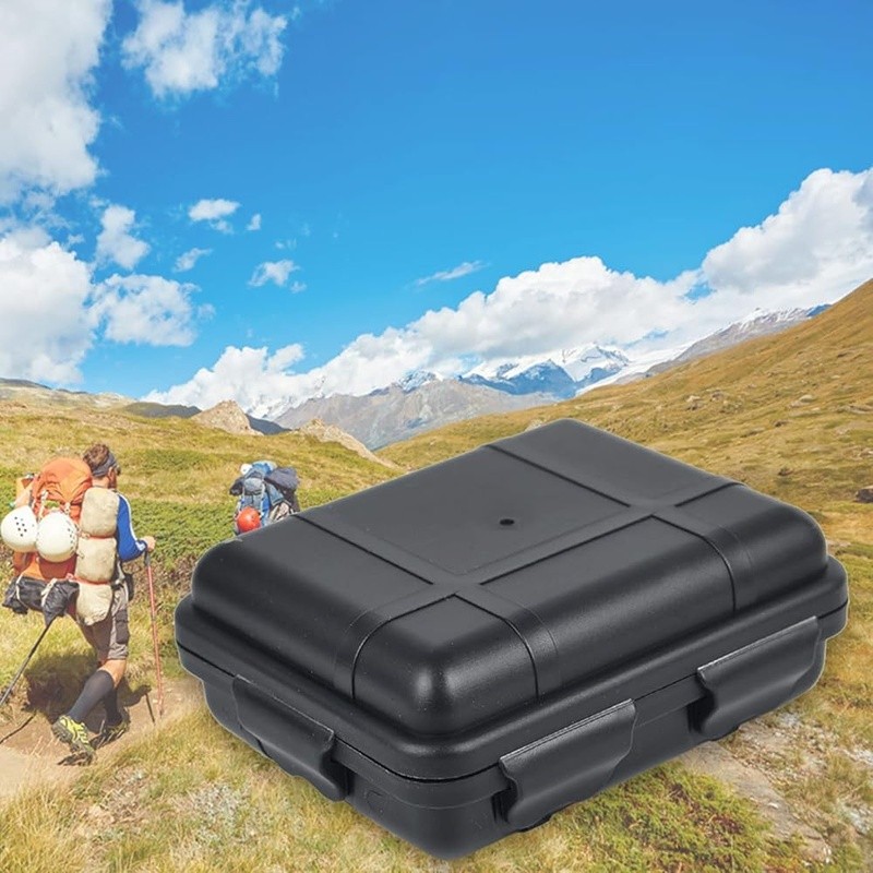 Waterproof Storage Box Shockproof Case Valuables Electronics Dry Protection New