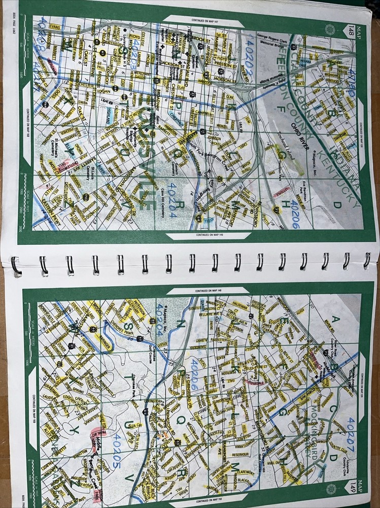 Mapsco Louisville 1984