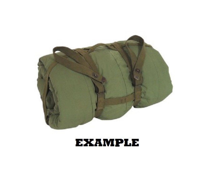 Vietnam Era GI Spaghetti Canvas Sleeping Bag Strap