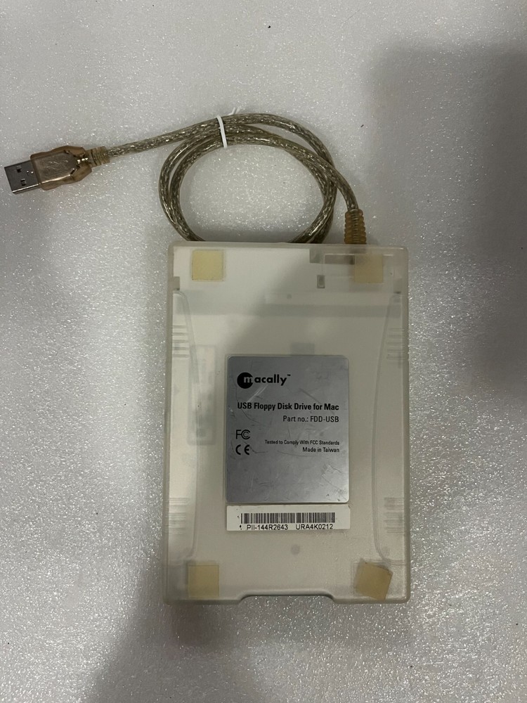Vintage Macally USB Floppy Drive for Mac