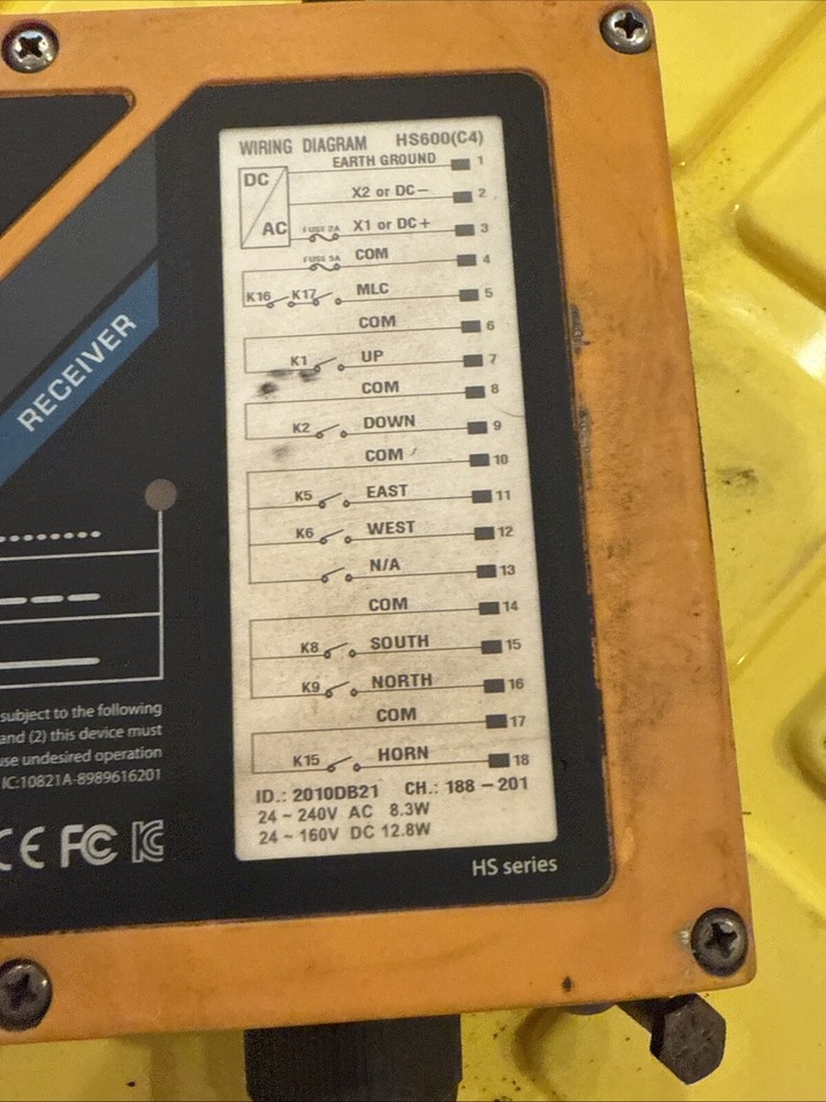 InMotion Controls HS600 (c4) Wireless Reciever