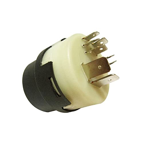 Ignition Switch with 2 Keys Compatible with Backhoe Loader 1CX 2CX 3CX 4CX,3C