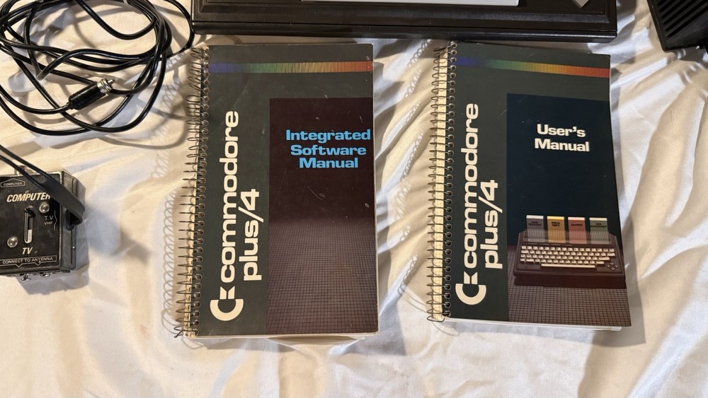 WORKING Commodore Plus/4 In Box With PSU Manuals Retro Vintage Computer Tested