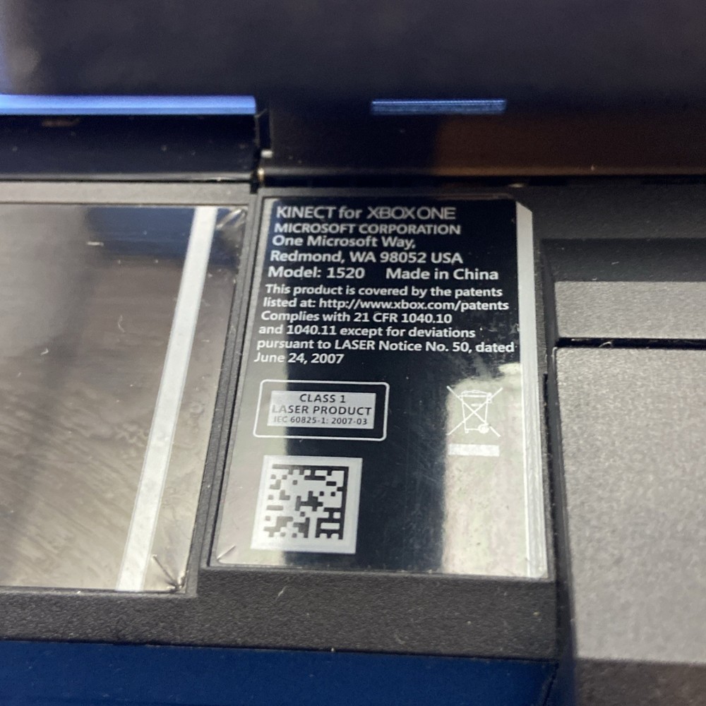 Microsoft Xbox One Kinect Wired Motion Sensor Black Model 1520 OEM- Ships Fast