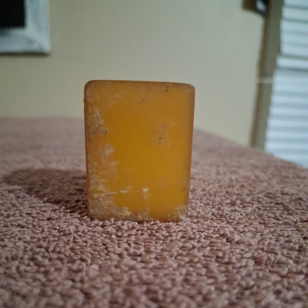 Antique Butterscotch Bakelite Mahjong Game Tile