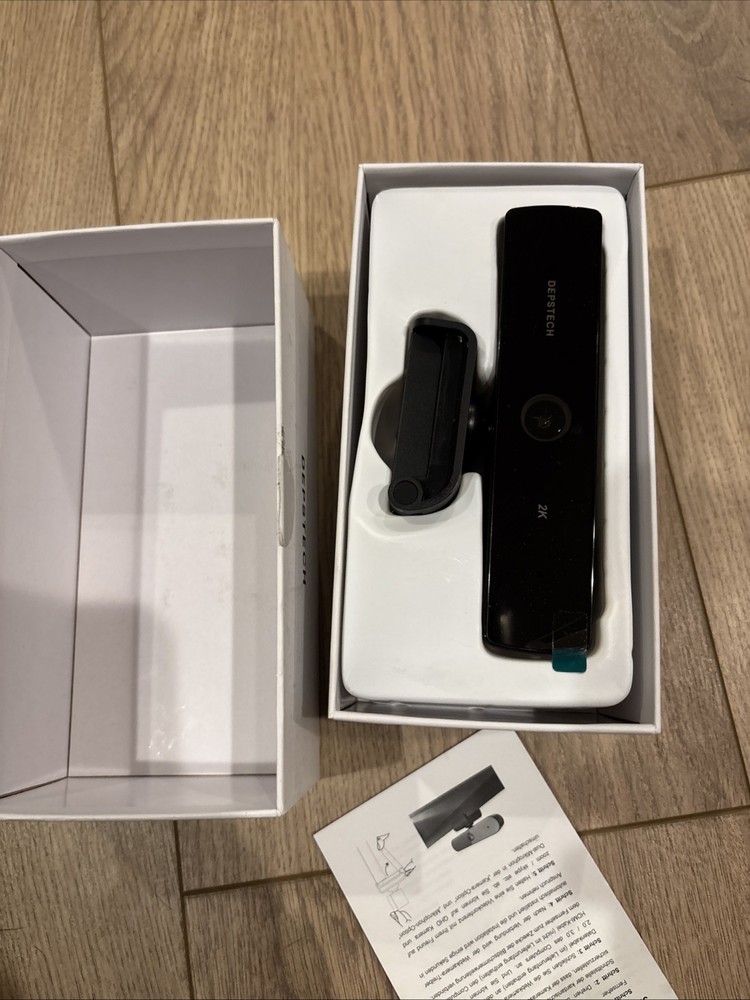Desptech 2k QHD webcam With Tripod. New D08 30fps Fixed Focus