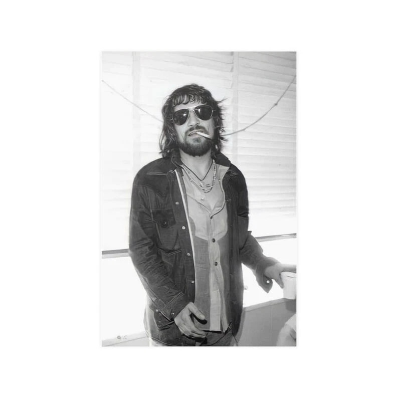 Waylon Jennings Wall Art Poster