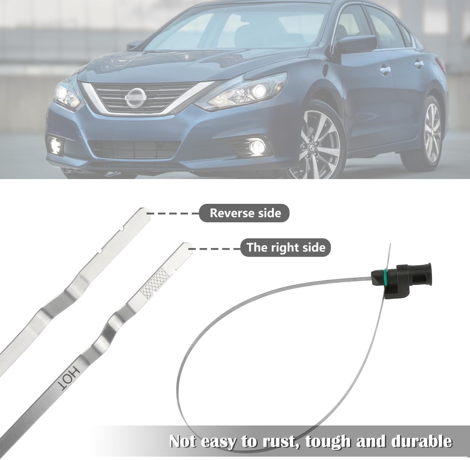 Car Transmission Dipstick,CVT Transmission Fluid Dipstick Compatible with Nissan