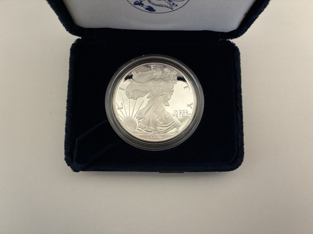 American Eagle 2006 $1 Silver Proof Coin Uncirculated with Box & Certificate