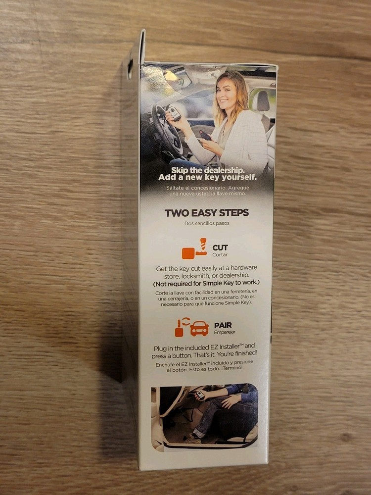 Simple Key, Key Fob and Key Programmer with Interchangeable 3 & 4 Button