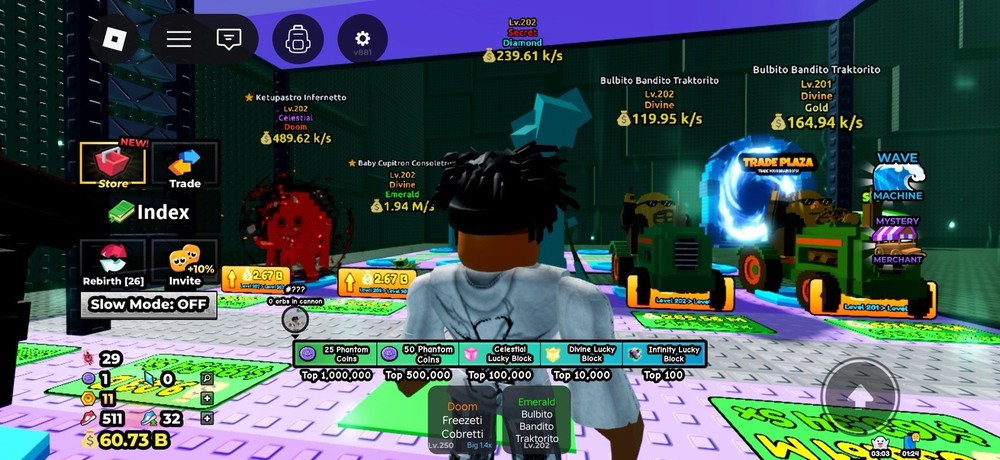 Escape Tsunami for Brainrot items