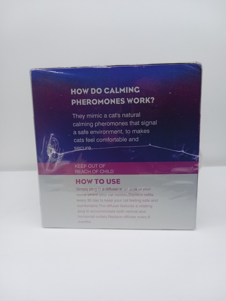 Cat Calming Pheromone Diffuser Refills Effectively Relieve Anxiety 6 In 1
