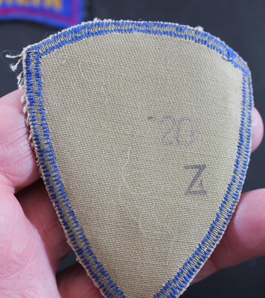 US Post-WWII Berlin Command Brigade Shoulder Patch – German Theater Made