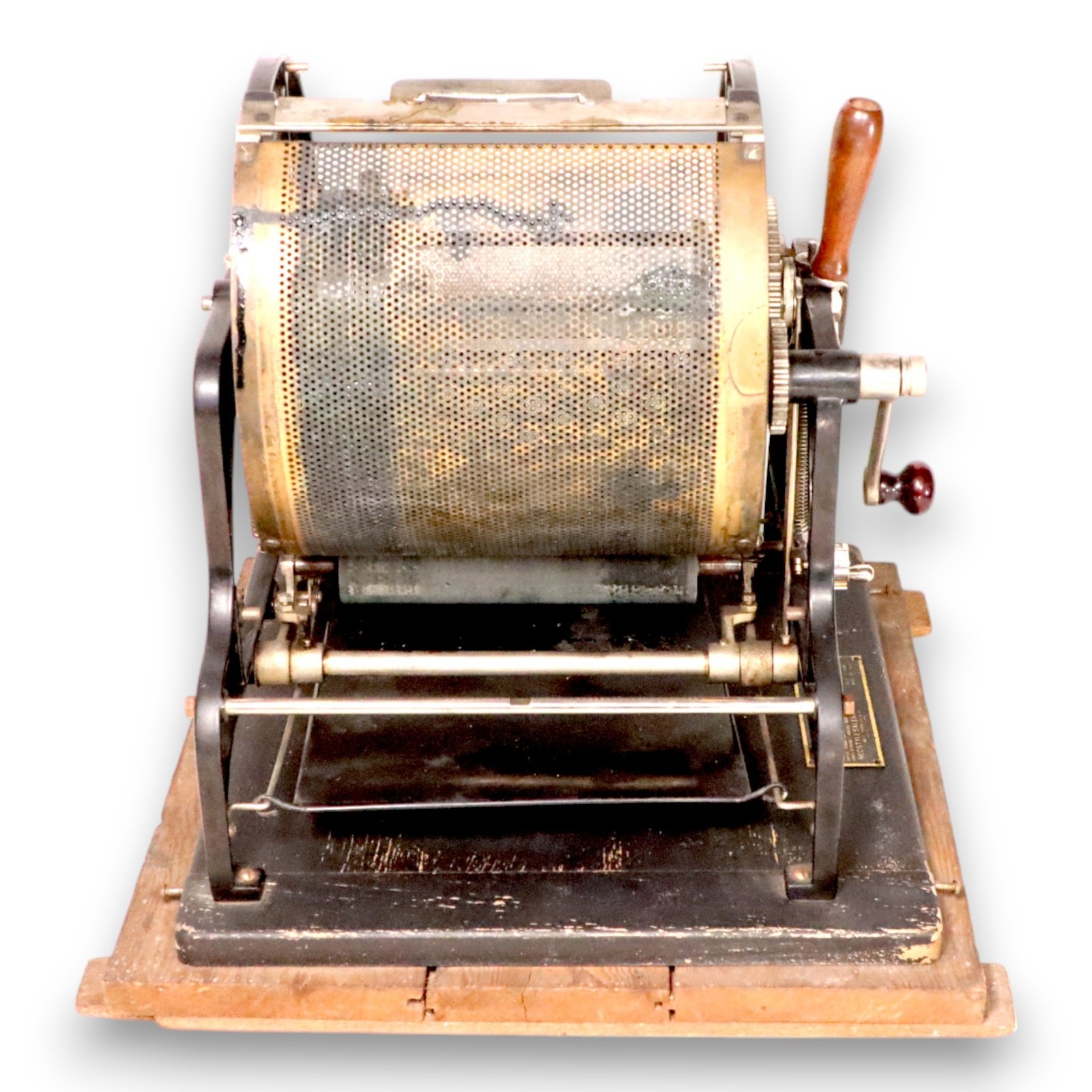 Rotary Neostyle No 8-F Mimeograph Stencil Duplicating Machine USA Antique 1910