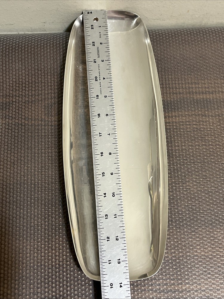 Vintage Silverplated Gorham Loaf Plate Tray Serving Dish YC679