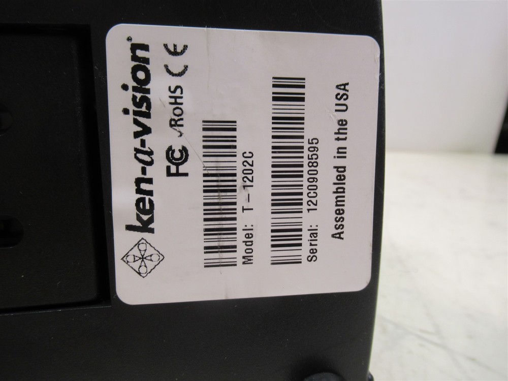 Ken-a-Vision T-1202C Cordless Compound Microscope Dual Opposing Head