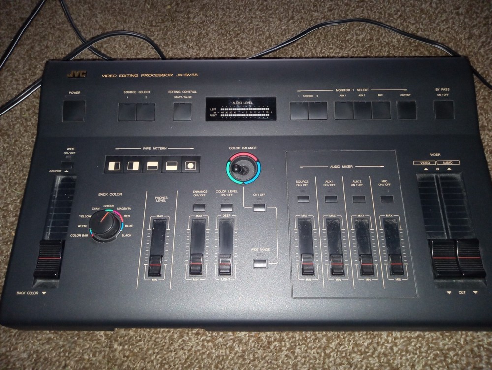 JVC JX-SV55 Video Editing Processor