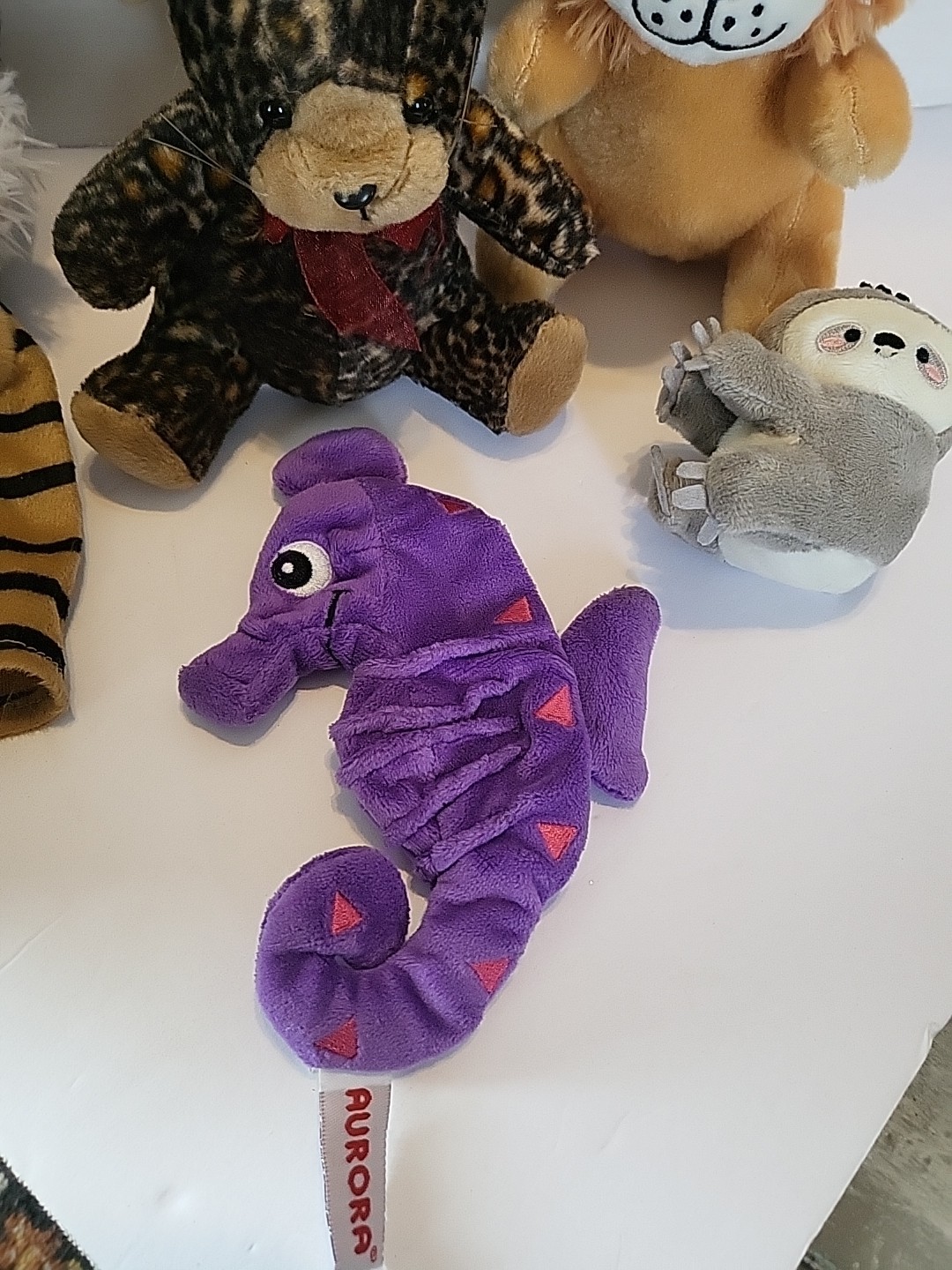 Plush Mixed Lot Of 5 Stuffed Animals