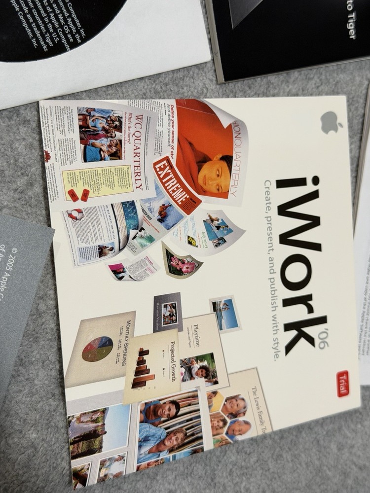 Apple Mac OS X Tiger MA453Z-A V10.4 Operating System Computer Software