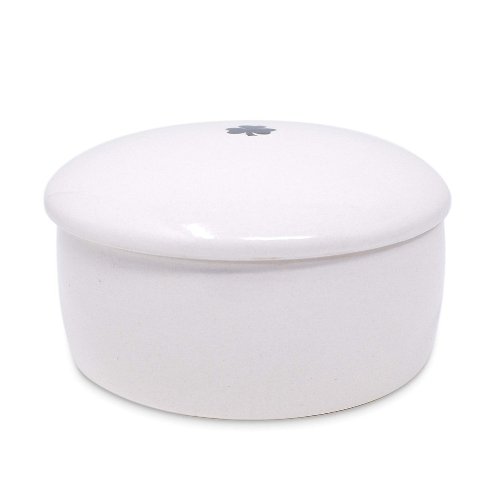 Baptism Gift or First Communion Gift, Ceramic Keepsake Box With Irish Blessin...