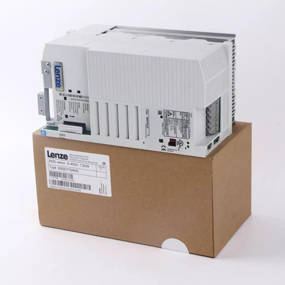 NEW LENZE E82EV752K4C Frequency Converter 75KW