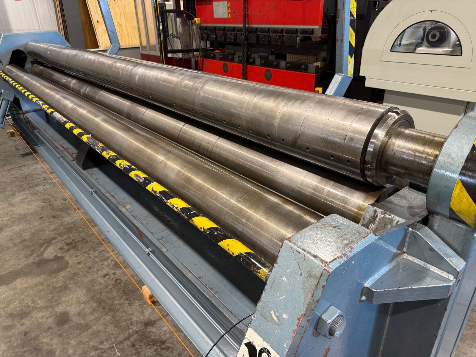 MONTGOMERY 4R-16810 14’ x 10 Gauge 4-Roll Plate Bending Roll #7659