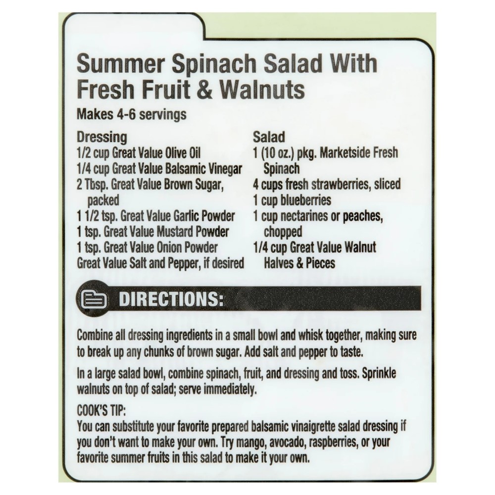 Great Value Walnuts Halves & Pieces, 8 oz