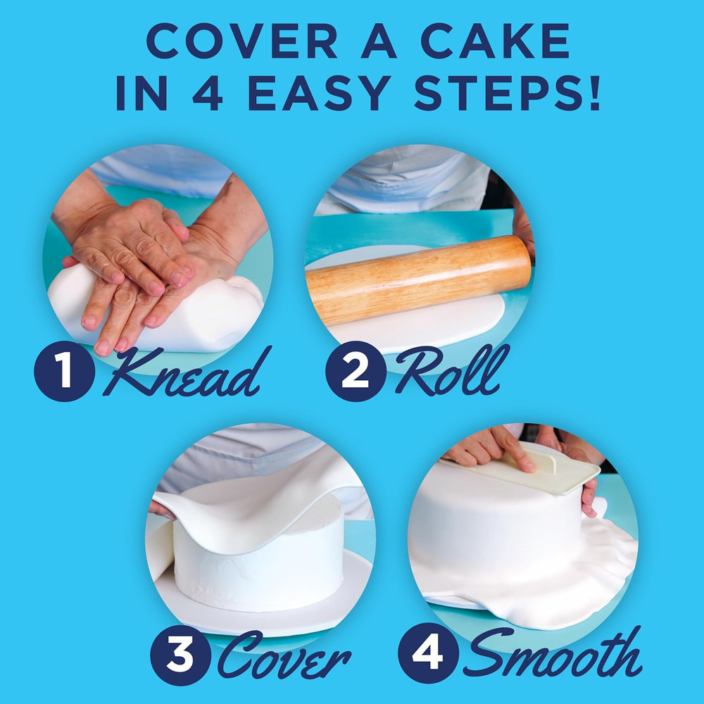 Fondant for Cake Decorating, Red (2 Pound)