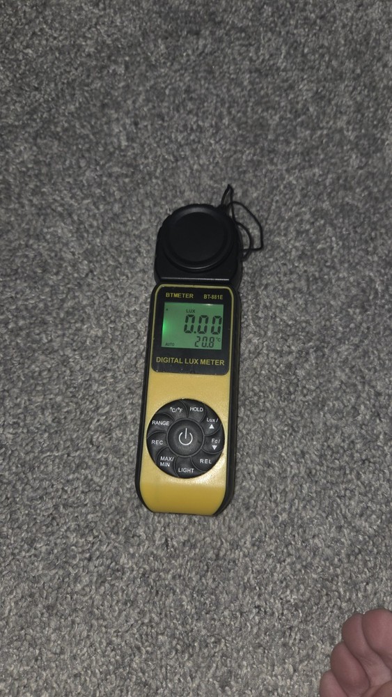 BTMETER BT-881E Digital Illuminance Light Meter