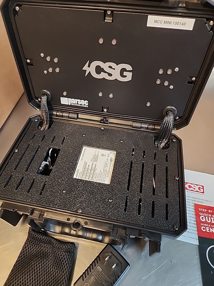 Parsec CSG MCC Mini Mobile Command Center SIM card To LAN & WAN & Cradlepoint 4G
