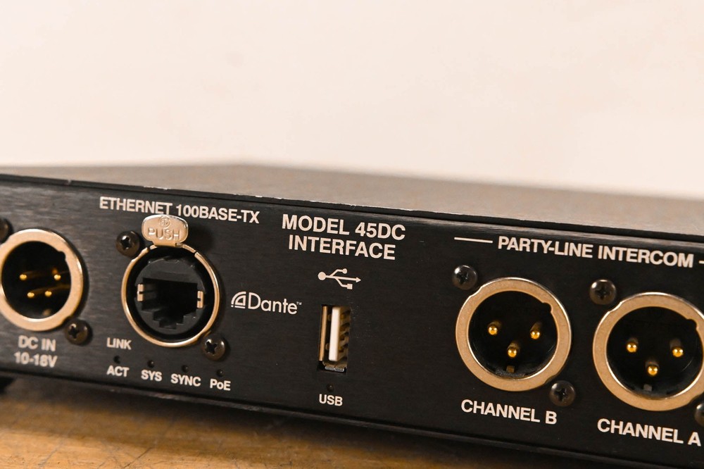 Studio Technologies 45DC Dante Intercom Interface (NO PSU) CG01SP7